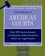bokomslag CQ's Desk Reference on American Courts