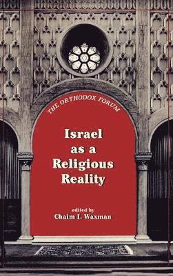 Israel as a Religious Reality 1