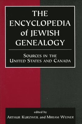 bokomslag Encyclopedia of Jewish Genealogy