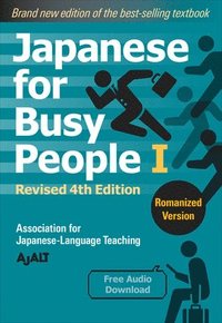 bokomslag Japanese For Busy People 1 - Romanized Edition: Revised 4th Edition