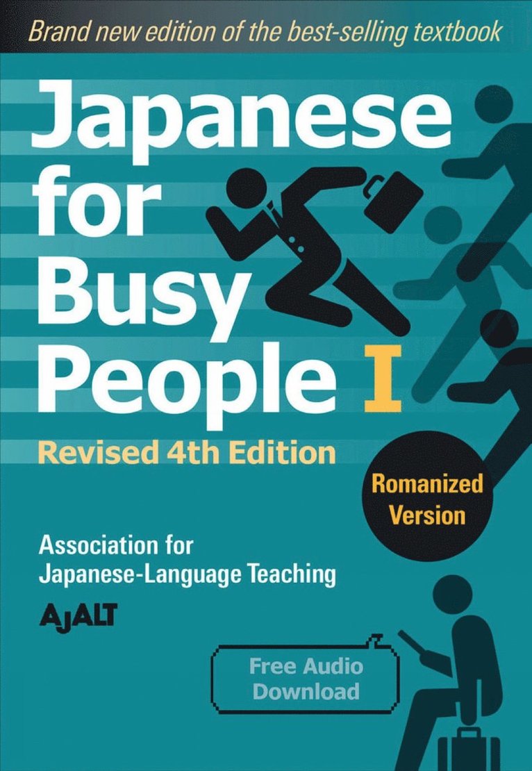 AJALT, Ajalt - Japanese for Busy People 1 - Romanized Edition: Revised 4th Edition, Häftad