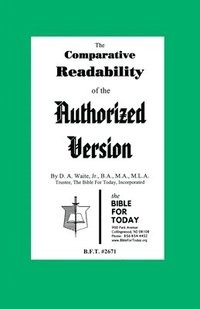 bokomslag Comparative Readability of the Authorized Version