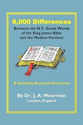 bokomslag 8,000 Differences Between the N.T. Greek Words of the King James Bible