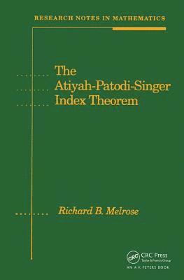 The Atiyah-Patodi-Singer Index Theorem 1
