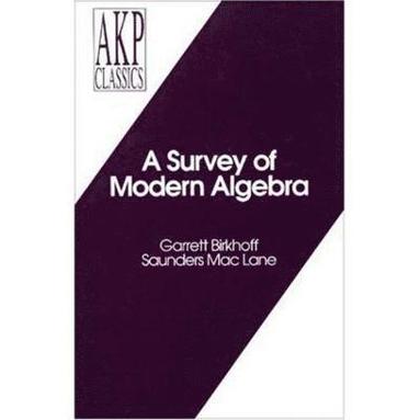 bokomslag A Survey of Modern Algebra