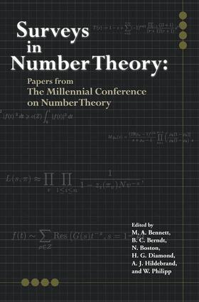 Bruce Berndt, M.A. Bennett, N. Boston, H.G. Diamond, A.J. Hildebrand, W. Philipp - Surveys in Number Theory, Häftad