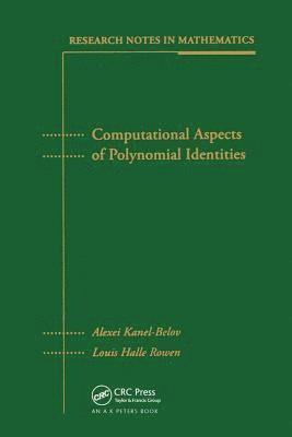 bokomslag Computational Aspects of Polynomial Identities