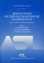 bokomslag Reflections on the Foundations of Mathematics