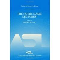 bokomslag The Notre Dame Lectures