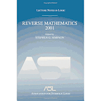 bokomslag Reverse Mathematics 2001