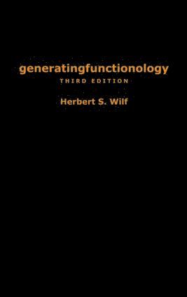 bokomslag generatingfunctionology