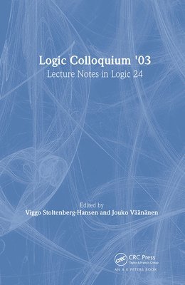 Logic Colloquium '03 1