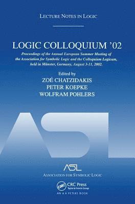 Logic Colloquium '02 1