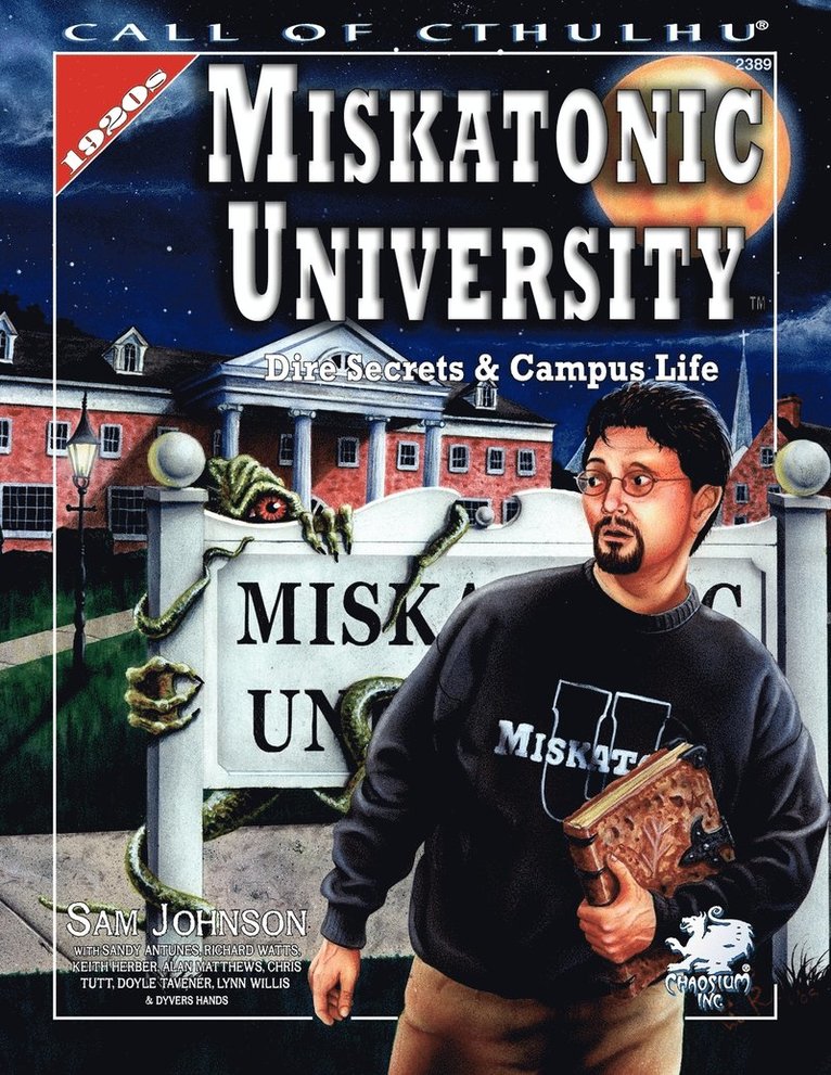 Sam Johnson - Miskatonic University: A Handbook to the Pride of Arkham, Häftad