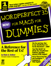 Wordperfect 3.5 for Macs for Dummies
