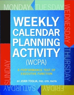 bokomslag Weekly Calendar Planning Activity