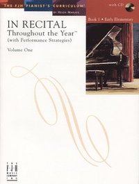bokomslag In Recital(r) Throughout the Year, Vol 1 Bk 1: With Performance Strategies