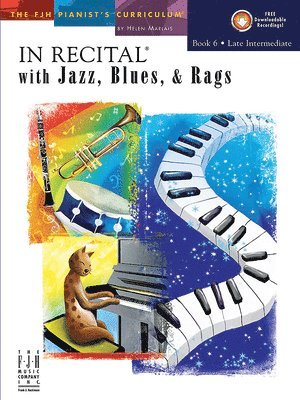 bokomslag In Recital(r) with Jazz, Blues & Rags, Book 6