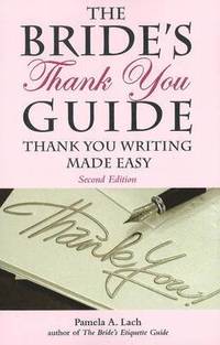 bokomslag The Bride's Thank You Guide