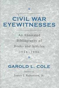 bokomslag Civil War Eyewitnesses  1986-1996