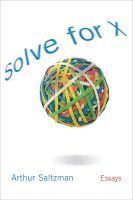 bokomslag Solve for X