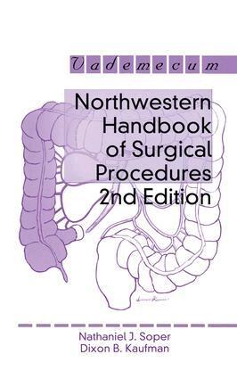 Richard H. Bell, Jr. - Northwestern Handbook of Surgical Procedures, Häftad