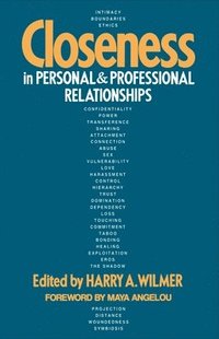 bokomslag Closeness in Personal and Professional Relationships