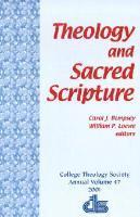 bokomslag Theology and Sacred Scripture