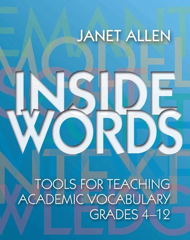 Janet Allen - Inside Words, Häftad
