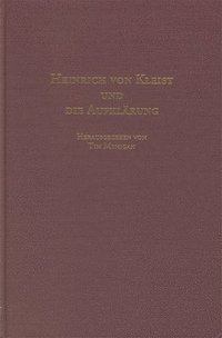 bokomslag Heinrich von Kleist und die Aufklrung