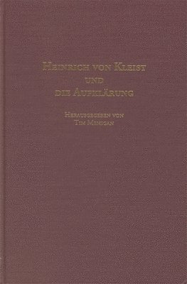 bokomslag Heinrich von Kleist und die Aufklrung
