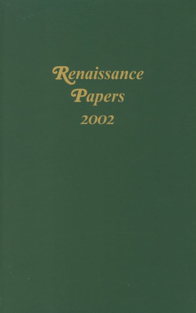 M. Thomas Hester, Christopher Cobb - Renaissance Papers 2002, Inbunden