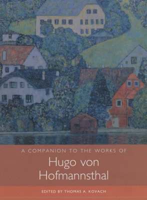 bokomslag A Companion to the Works of Hugo von Hofmannsthal: 70