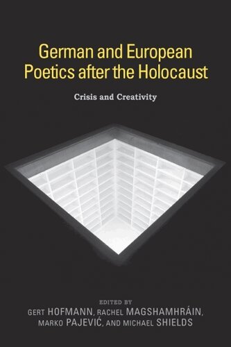 Gert Hofmann, Rachel MagShamhráin, Marko Pajević - German and European Poetics after the Holocaust, Inbunden