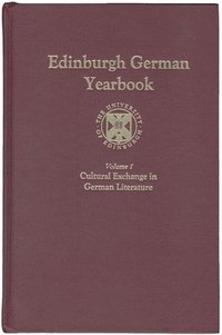 bokomslag Edinburgh German Yearbook 1