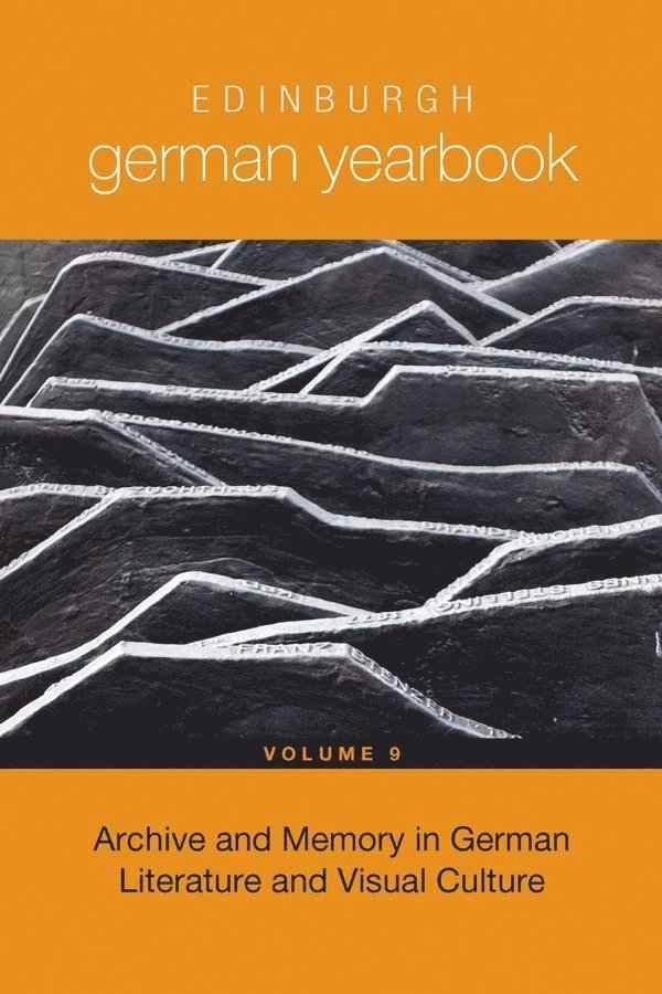 Edinburgh German Yearbook 9