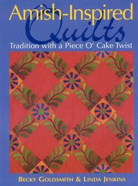 bokomslag Amish-Inspired Quilts