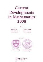 Current Developments in Mathematics 2008 1