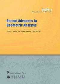 bokomslag Recent Advances in Geometric Analysis