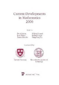 bokomslag Current Developments in Mathematics 2006