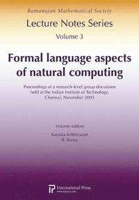 bokomslag Formal Language Aspects of Natural Computing