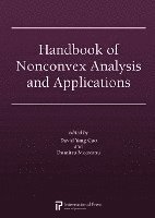 bokomslag Handbook of Nonconvex Analysis and Applications