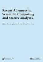 bokomslag Recent Advances in Scientific Computing and Matrix Analysis