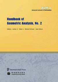 bokomslag Handbook of Geometric Analysis, No. 2