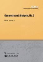 Lizhen Ji - Geometry and Analysis, No. 2, Häftad