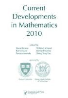 Current Developments in Mathematics, 2010 1