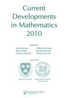 Current Developments in Mathematics, 2010