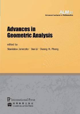 Advances in Geometric Analysis 1