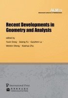 Recent Developments in Geometry and Analysis 1