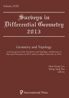 Surveys in Differential Geometry 2013